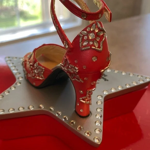 Just The Right Shoe Salsa Star 5 year anniversary 2003 with keepsake box - Picture 9 of 12